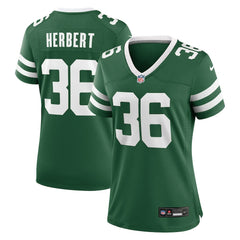 Khalil Herbert New York Jets Women's Team Game Jersey - Legacy Green on sale