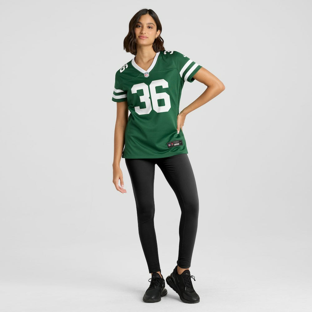 Khalil Herbert New York Jets Women's Team Game Jersey - Legacy Green on sale
