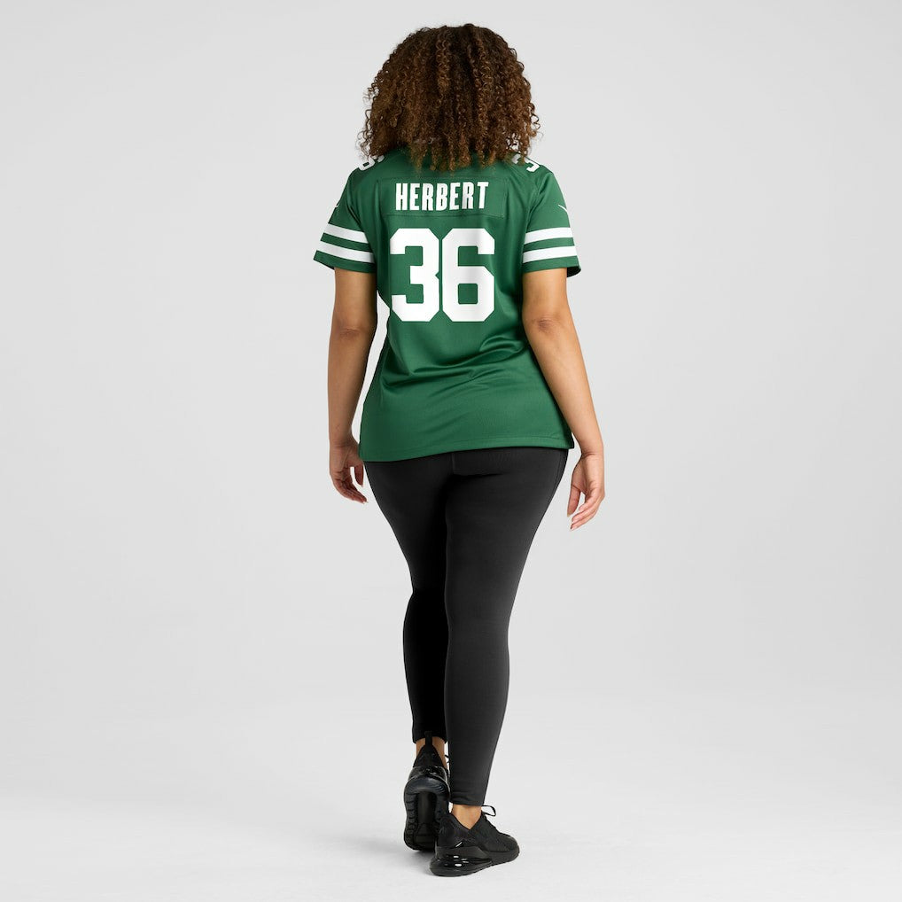 Khalil Herbert New York Jets Women's Team Game Jersey - Legacy Green on sale