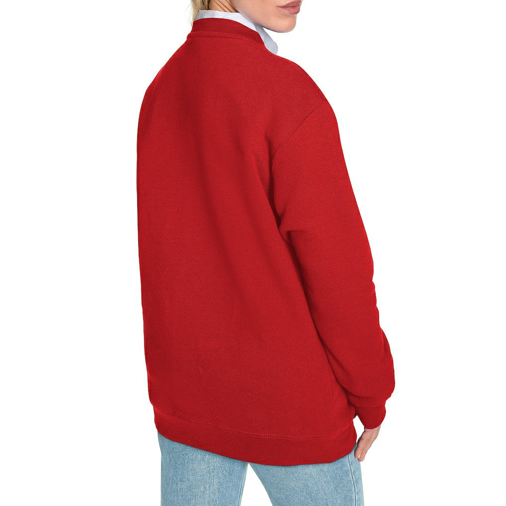 Buffalo Bills Starter Women's Arch Stripe Fleece Sweatshirt - Red sale