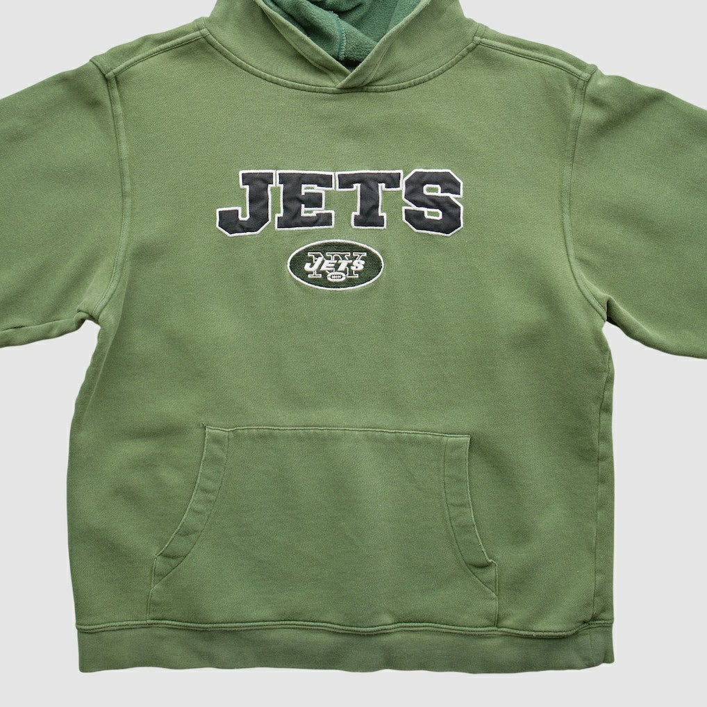 New York Jets Reebok 2000s Pullover Sweatshirt - Green Vintage cheap