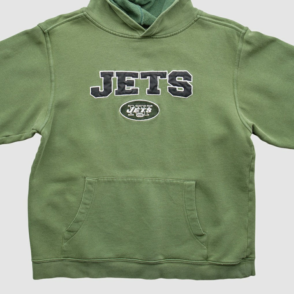 New York Jets Reebok 2000s Pullover Sweatshirt - Green Vintage cheap