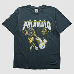 Pittsburgh Steelers NFL 2000s T-Shirt - Black Vintage for sale
