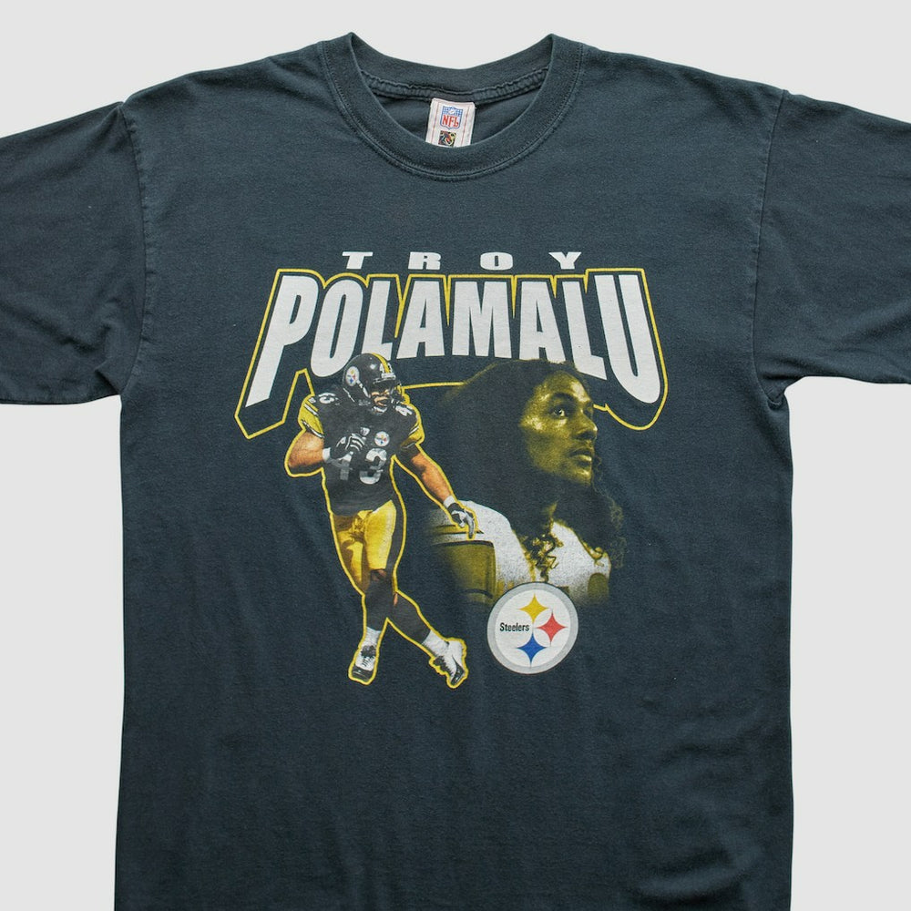Pittsburgh Steelers NFL 2000s T-Shirt - Black Vintage for sale