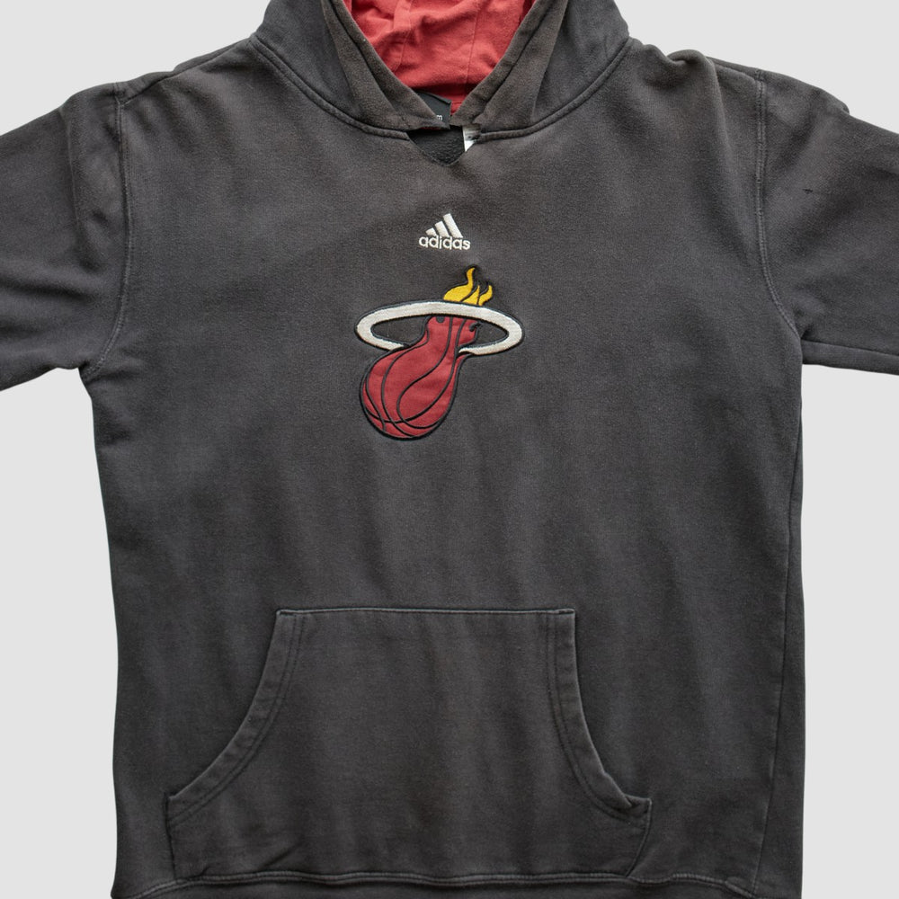Miami Heat 2000s Pullover Sweatshirt - Charcoal Vintage shop
