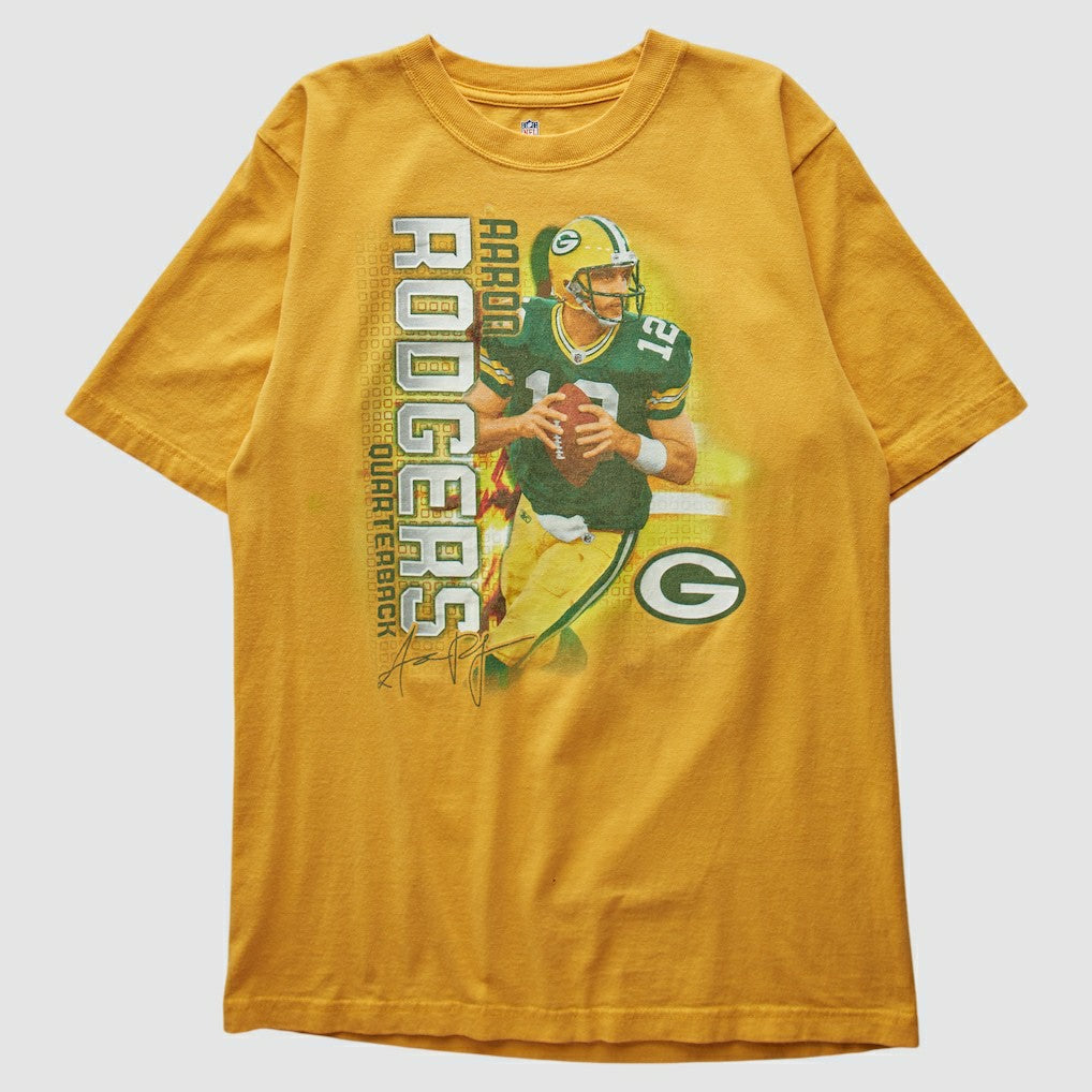 Green Bay Packers NFL 2010s T-Shirt - Yellow Vintage for sale
