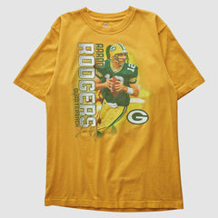 Green Bay Packers NFL 2010s T-Shirt - Yellow Vintage for sale