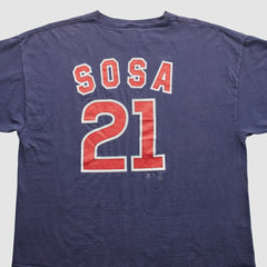 Chicago Cubs Lee Apparel 2000s T-Shirt Navy Vintage