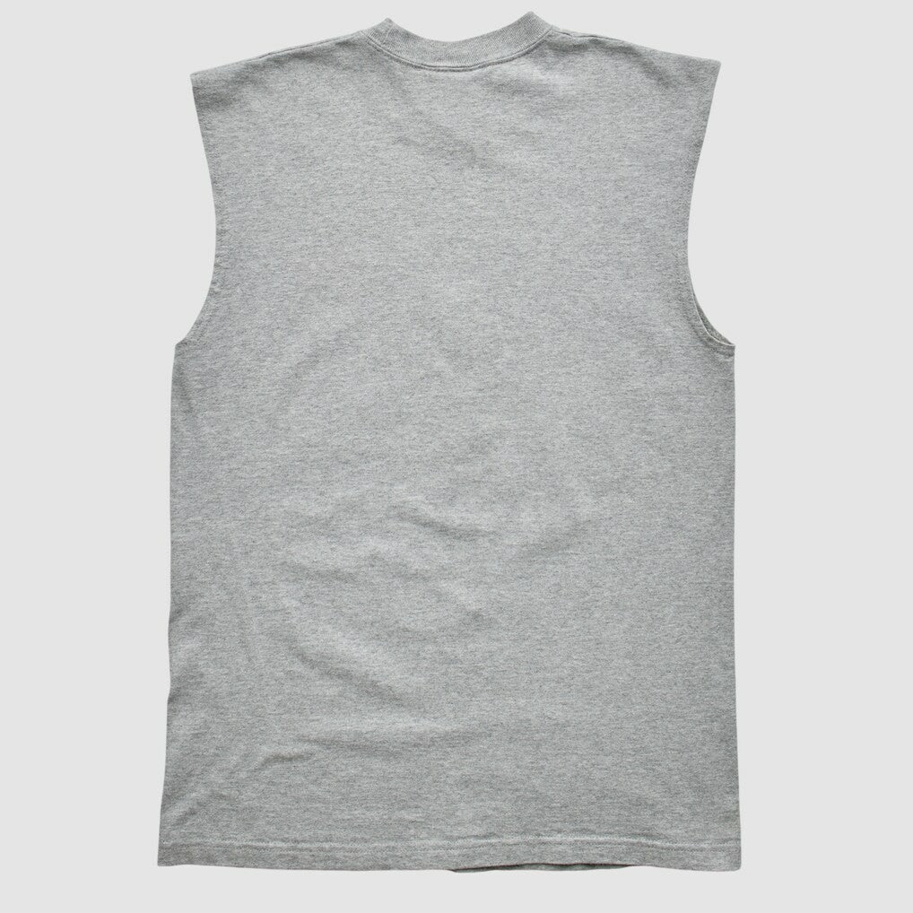 Green Bay Packers Logo Athletic 2000s Tank - Heather Gray Vintage cheap