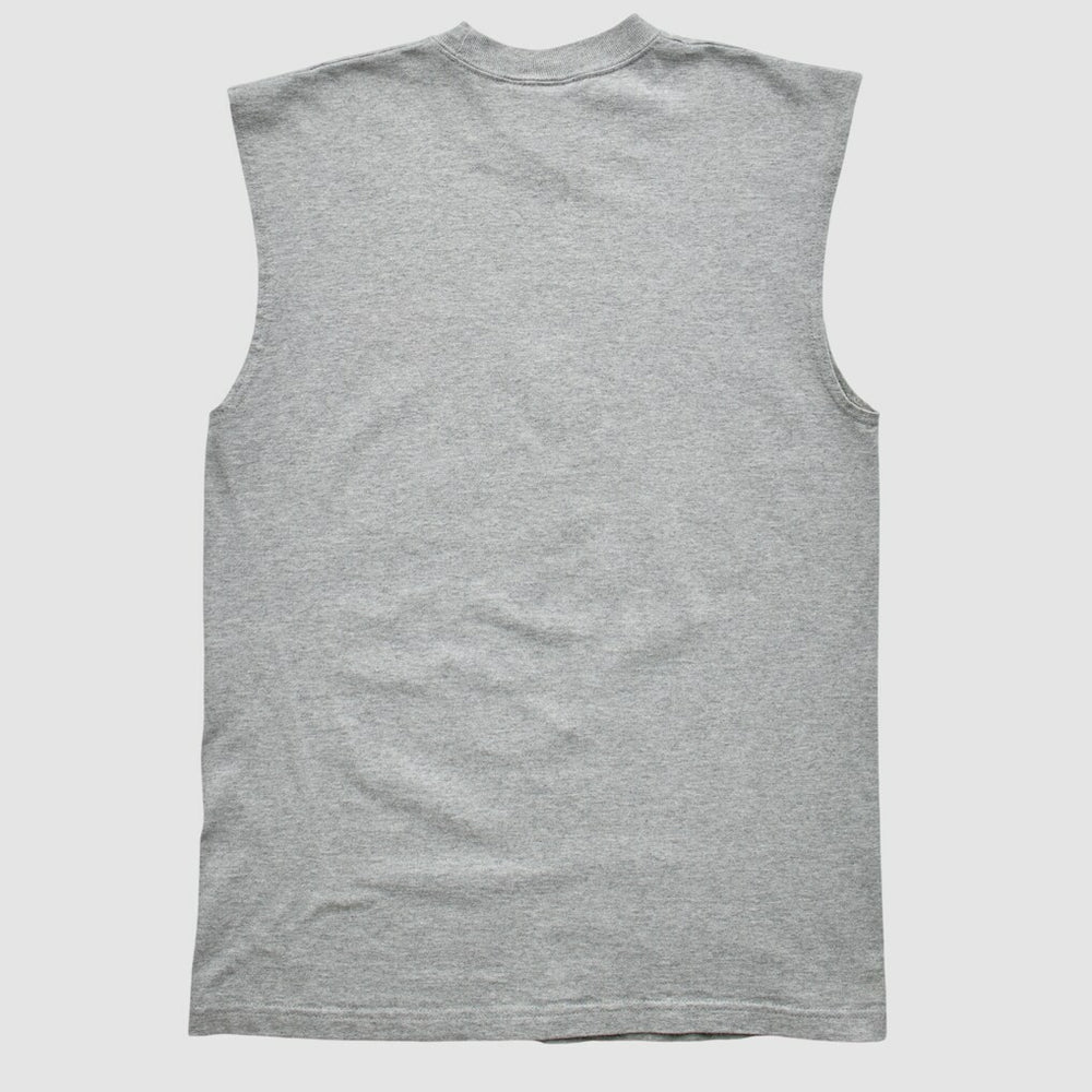Green Bay Packers Logo Athletic 2000s Tank - Heather Gray Vintage cheap