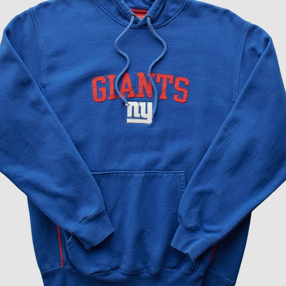 New York Giants NFL 2000s Pullover Sweatshirt - Blue Vintage for sale