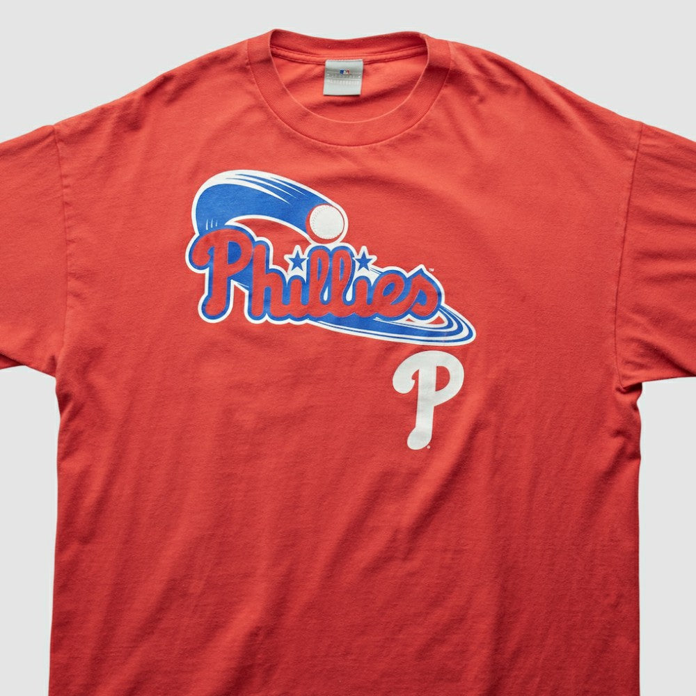 Philadelphia Phillies 2000s T-Shirt Red Vintage