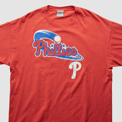 Philadelphia Phillies 2000s T-Shirt Red Vintage