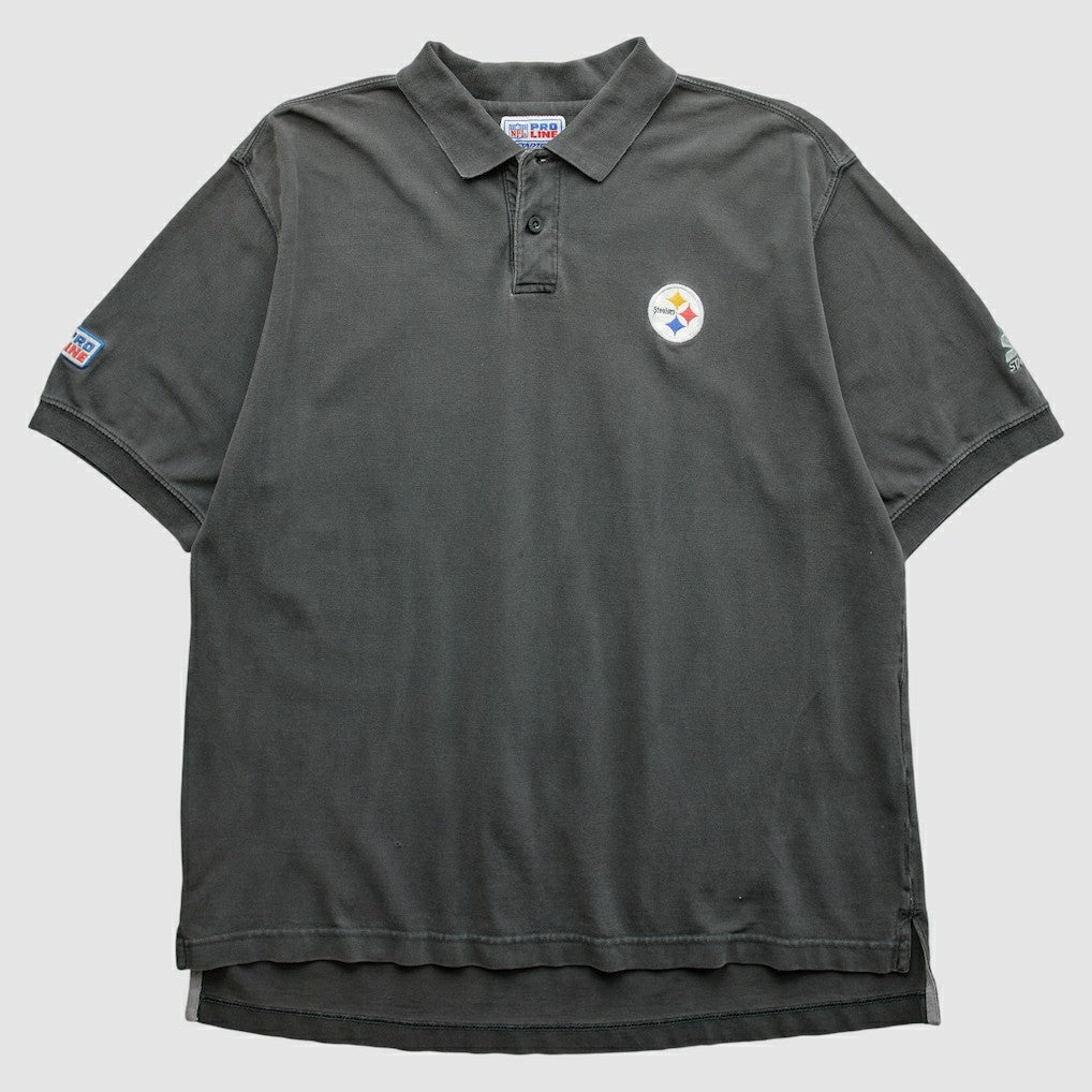 Pittsburgh Steelers Starter 90s T-Shirt - Black Vintage cheap