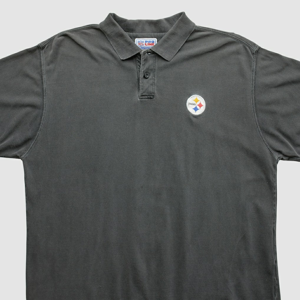 Pittsburgh Steelers Starter 90s T-Shirt - Black Vintage cheap