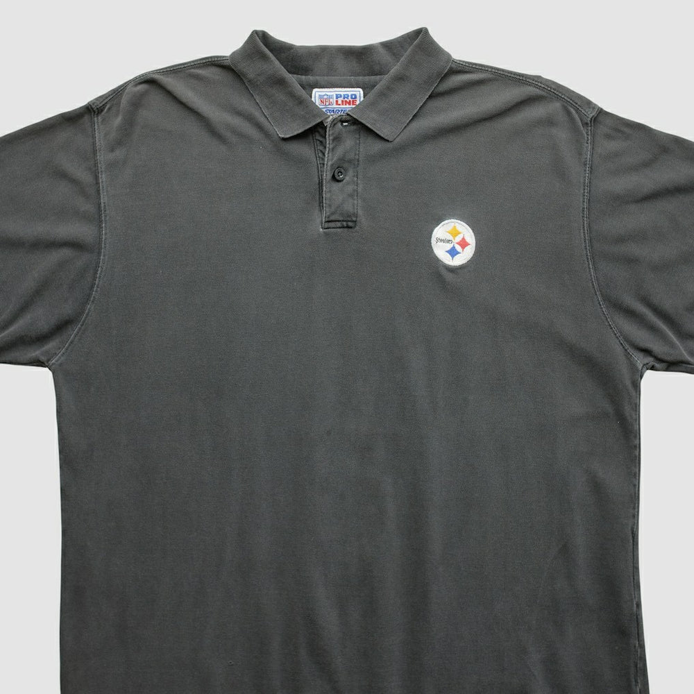 Pittsburgh Steelers Starter 90s T-Shirt - Black Vintage cheap