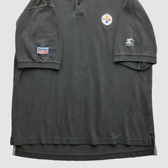 Pittsburgh Steelers Starter 90s T-Shirt - Black Vintage cheap