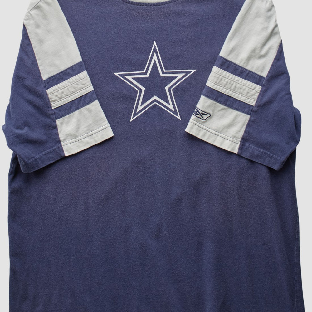 Dallas Cowboys Reebok 2000s T-Shirt - Navy Vintage on sale