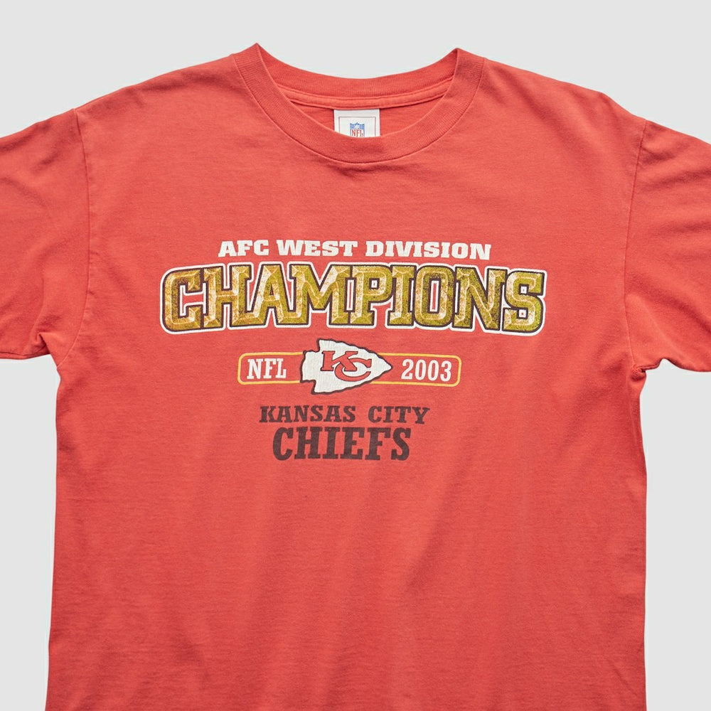Kansas City Chiefs NFL 2003 T-Shirt - Red Vintage discount