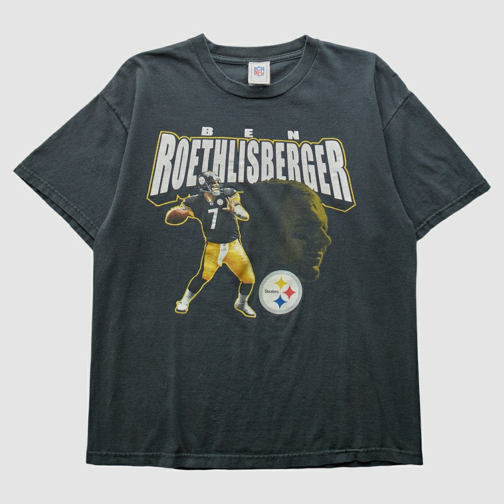 Pittsburgh Steelers NFL 2000s T-Shirt - Black Vintage outlet