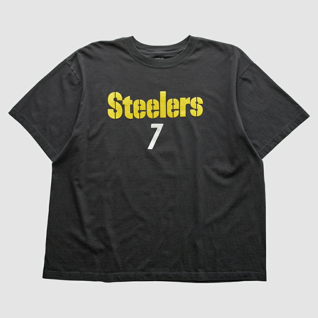 Pittsburgh Steelers Reebok 2000s T-Shirt - Black Vintage cheap