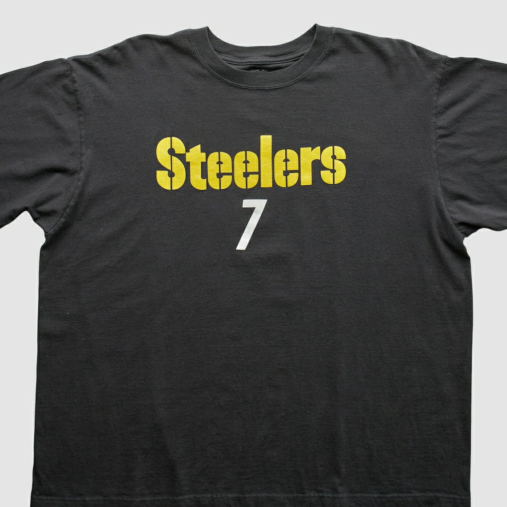 Pittsburgh Steelers Reebok 2000s T-Shirt - Black Vintage cheap