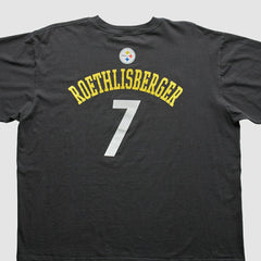 Pittsburgh Steelers Reebok 2000s T-Shirt - Black Vintage cheap