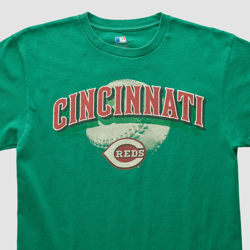 Cincinnati Reds 2000s T-Shirt Green Vintage