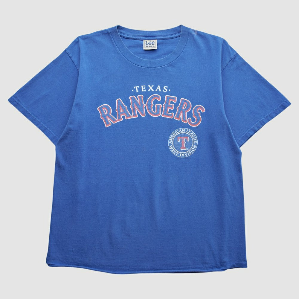 Texas Rangers Lee Apparel 2000s T-Shirt Blue Vintage