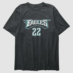 Philadelphia Eagles Reebok 2000s T-Shirt - Black Vintage on sale