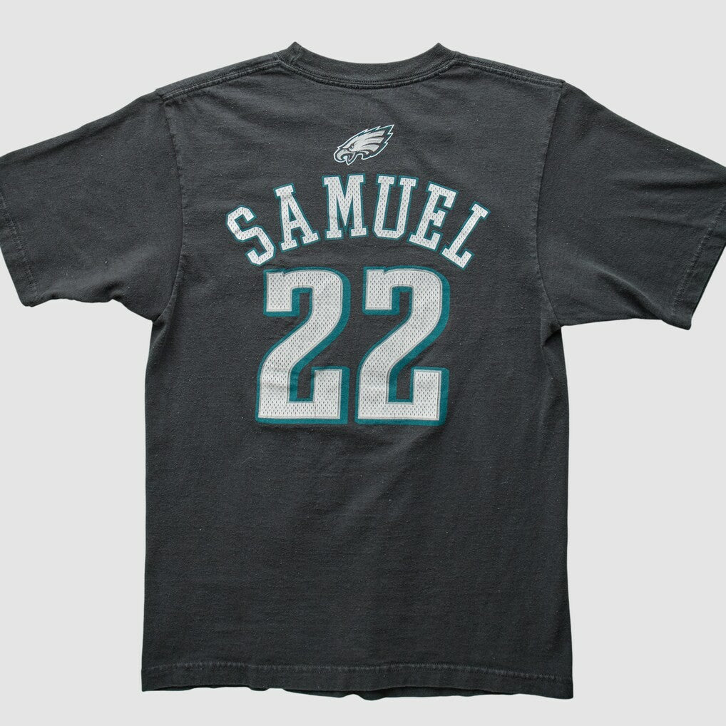 Philadelphia Eagles Reebok 2000s T-Shirt - Black Vintage on sale