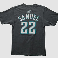 Philadelphia Eagles Reebok 2000s T-Shirt - Black Vintage on sale