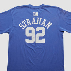 New York Giants Reebok 2000s T-Shirt - Blue Vintage outlet