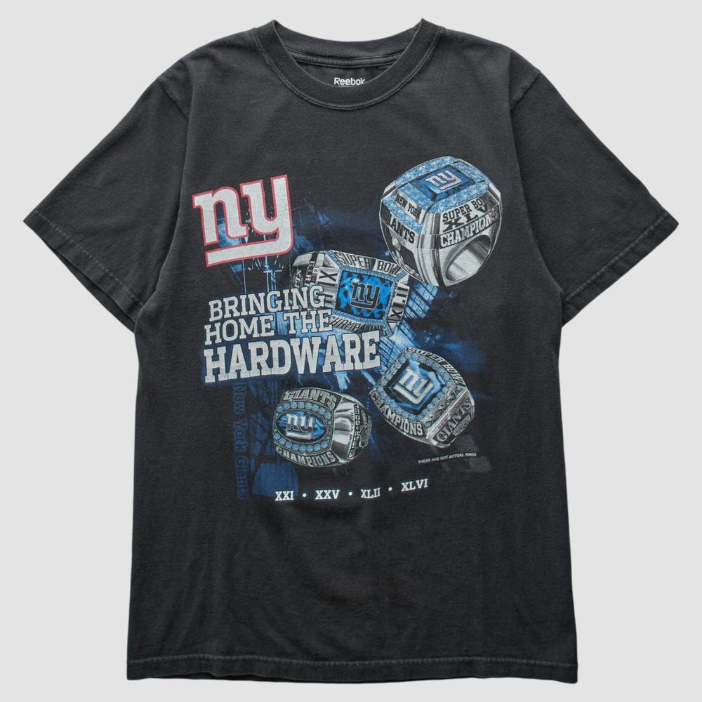 New York Giants Reebok 2011 T-Shirt - Black Vintage online