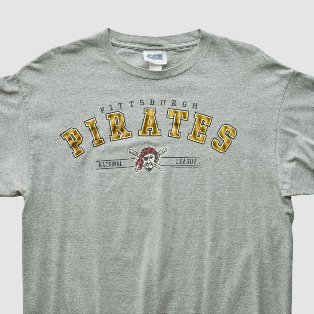 Pittsburgh Pirates 2000s T-Shirt Heather Gray Vintage