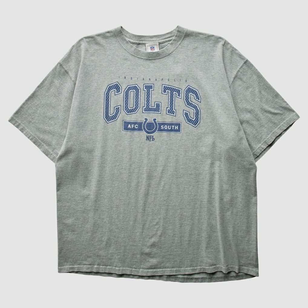 Indianapolis Colts NFL 2010s T-Shirt - Heather Gray Vintage on sale