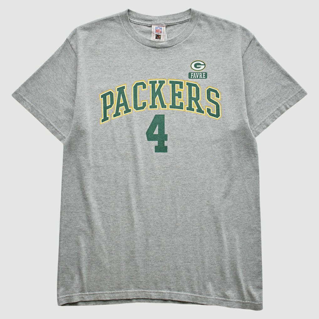 Green Bay Packers NFL 2000s T-Shirt - Heather Gray Vintage online