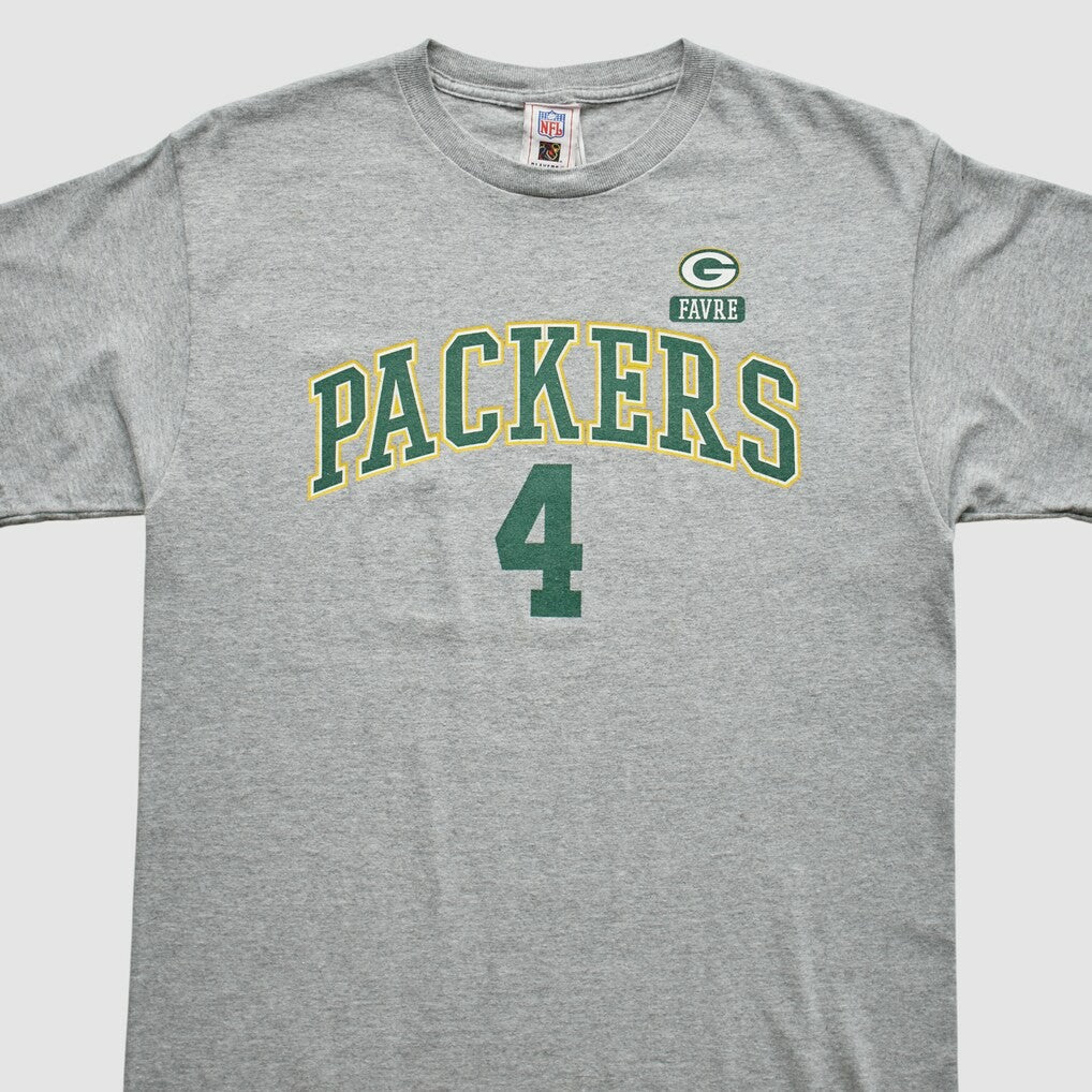 Green Bay Packers NFL 2000s T-Shirt - Heather Gray Vintage online