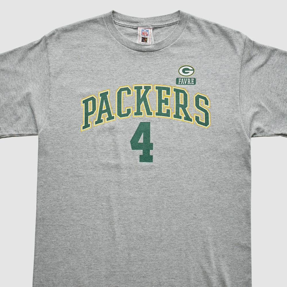 Green Bay Packers NFL 2000s T-Shirt - Heather Gray Vintage online