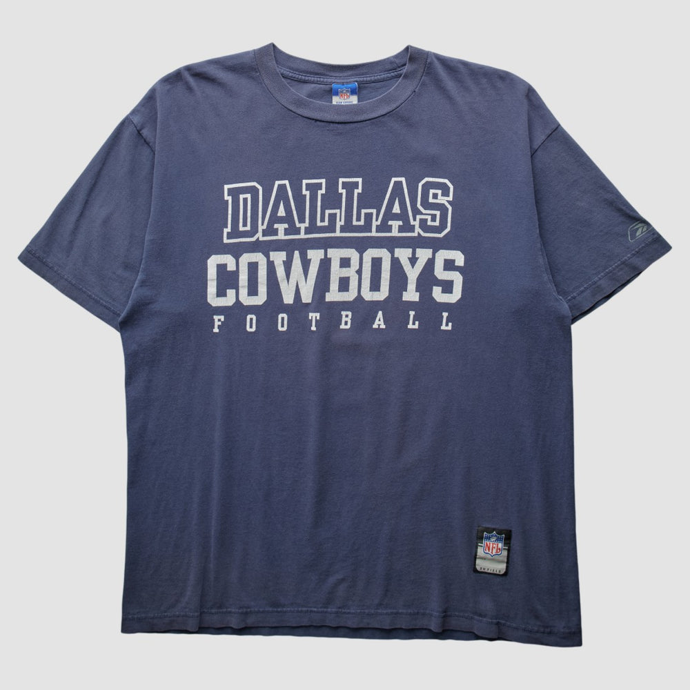 Dallas Cowboys Reebok 2000s T-Shirt - Navy Vintage for sale