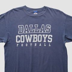 Dallas Cowboys Reebok 2000s T-Shirt - Navy Vintage for sale