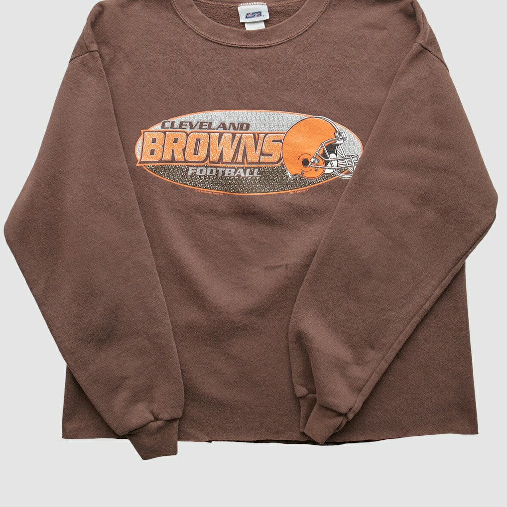 Cleveland Browns 2001 Pullover Sweatshirt - Brown Vintage outlet