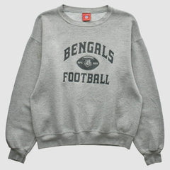 Cincinnati Bengals NFL 2000s Pullover Sweatshirt - Heather Gray Vintage for sale