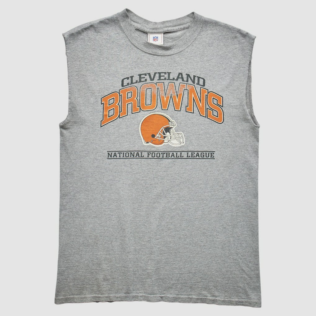 Cleveland Browns 2000s Tank - Heather Gray Vintage outlet