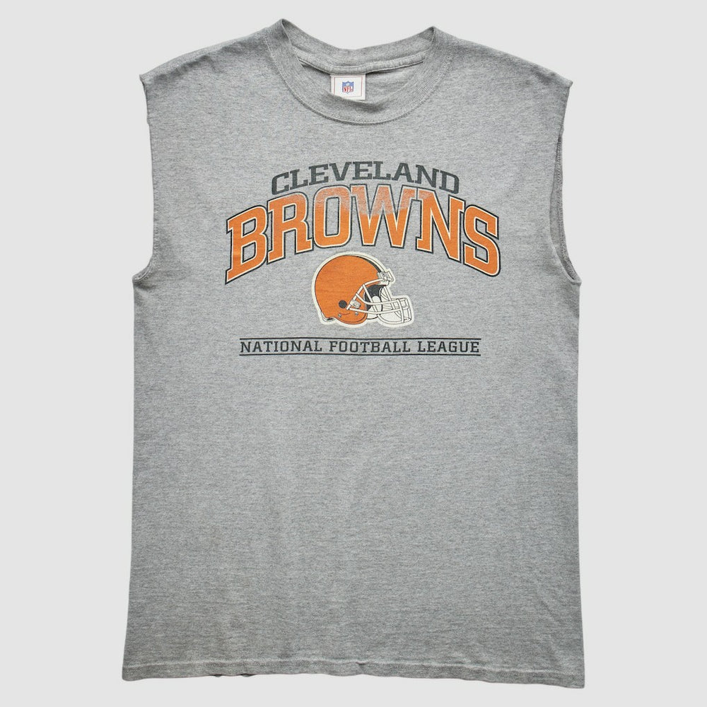 Cleveland Browns 2000s Tank - Heather Gray Vintage outlet
