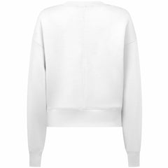 New Jersey Devils Levelwear Women's Slate & Snow Sponge Tri-Blend Sweatshirt - White Sweatshirts