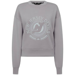 New Jersey Devils Levelwear Women's Slate & Snow Sponge Tri-Blend Sweatshirt - Gray Sweatshirts