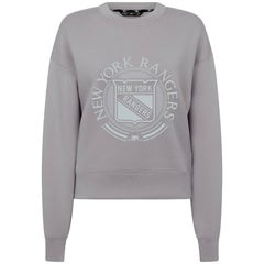 New York Rangers Levelwear Women's Slate & Snow Sponge Tri-Blend Sweatshirt - Gray Sweatshirts
