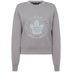Toronto Maple Leafs Levelwear Women's Slate & Snow Sponge Tri-Blend Sweatshirt - Gray Sweatshirts