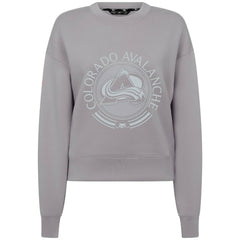 Colorado Avalanche Levelwear Women's Slate & Snow Sponge Tri-Blend Sweatshirt - Gray Sweatshirts